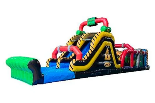 Hinchable pista danger piscina