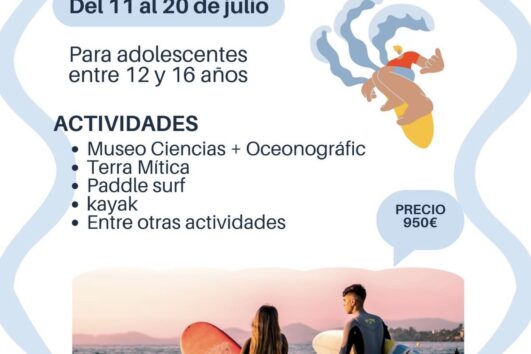 CAMPAMENTO NÁUTICA EN MIRAMAR (VALENCIA)