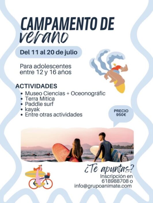 CAMPAMENTO NÁUTICA EN MIRAMAR (VALENCIA)